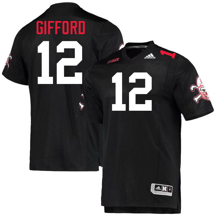 Luke Gifford Nebraska Jersey,Nebraska Cornhuskers Football Uniforms,Jersey-Blackshirt Home